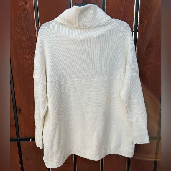 Free People Ottoman Slouchy Tunic Ecru Cream size XS NEW - Picture 4 of 8